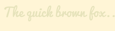 Image with Font Color E6E3BB and Background Color FFF5D6